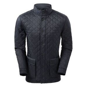 2786 Mens Quartic Quilt Jacket / Navy